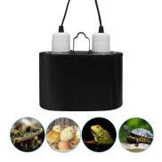 3 Đèn Cố Định Cho Bò Sát Mái Vòm Uvb Đèn Cố Định Hai Nắp Đèn Combo Thiết