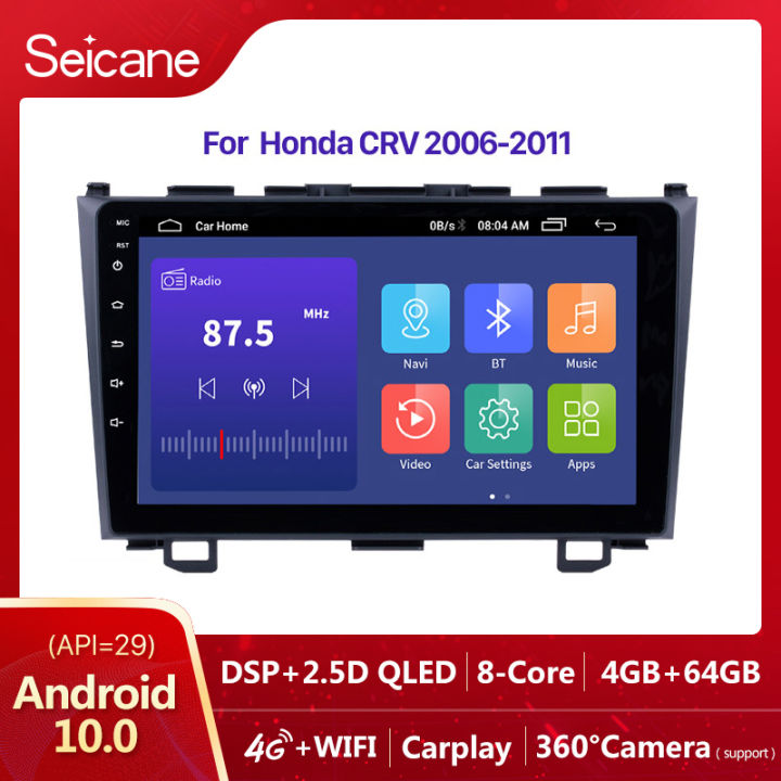  8-Core 4GB+64GB Double Din Android Car Stereo Radio Apple  Carplay & Android Auto,10 Inch IPS Touch Screen Car Radio with  Bluetooth,GPS in-Dash Navigation Unit,Split Screen,Dual USB,Backup Camera :  Electronics