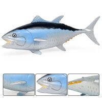 HAOYUNLA Bluefins Figurine Sculpture Simulation Bluefins รูปปั้นการตกแต่งปลาแบบจำลอง