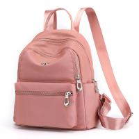 2021 New Designer Nylon Backpack Teenager Students Solid Color Mochila High School Bag Women Travel Bag Girls Shoulder Bag