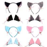 [A innovation] หูแมวน่ารักระฆังคาดศีรษะตุ๊กตา H Airband HairpinDance PromPartyBow ระฆัง HeadbandAccessories