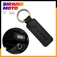 ☢ Motorcycle Cowhide Keychain Key Ring Case for Yamaha TDM 850 900 Motorbike