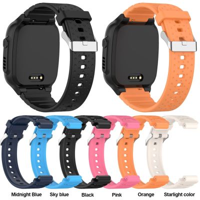 ✘▪▼ Opaska na nadgarstek pasek Smartwatch w jednolitym kolorze silikonowy pogrubiający wodoodporny wygodny do zegarek dla dzieci Xplora X5