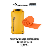 Sea to Summit Pocket Towel X Large - Past Collection​ x​ BIG RIVER DRY BAG 20L​