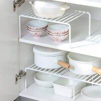 [COD] Iron kitchen multi-function cabinet telescopic storage bowl seasoning