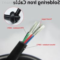 ▦✗ஐ 1M T12 Soldering Iron Station 2 3 4 5 6 8 Cores Silicone Wire Cable Tinned Copper PTFE Insulation High Temperature Soft Line