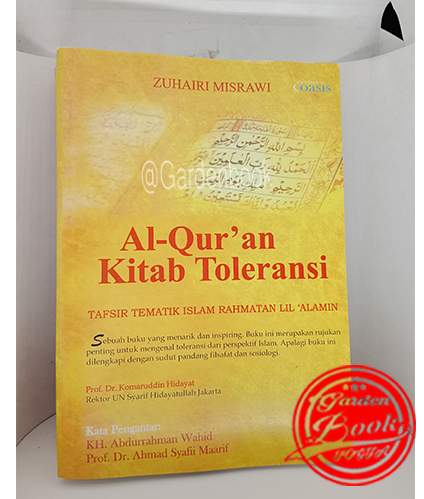 Al Quran Kitab Toleransi - Tafsir Tematik Islam Rahmatan Lil Alamin ...