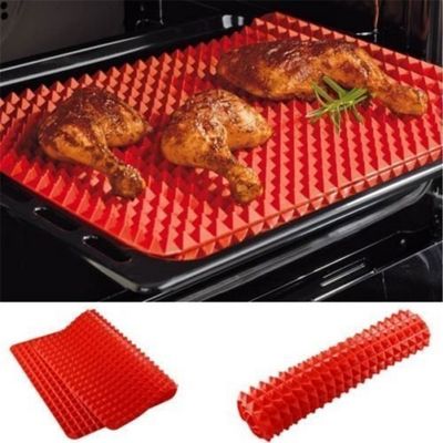 1PC Pyramid Bakeware Pan 4 color Nonstick Silicone Baking Mats Pads Moulds Cooking Mat Oven Baking Tray Sheet Kitchen Tools