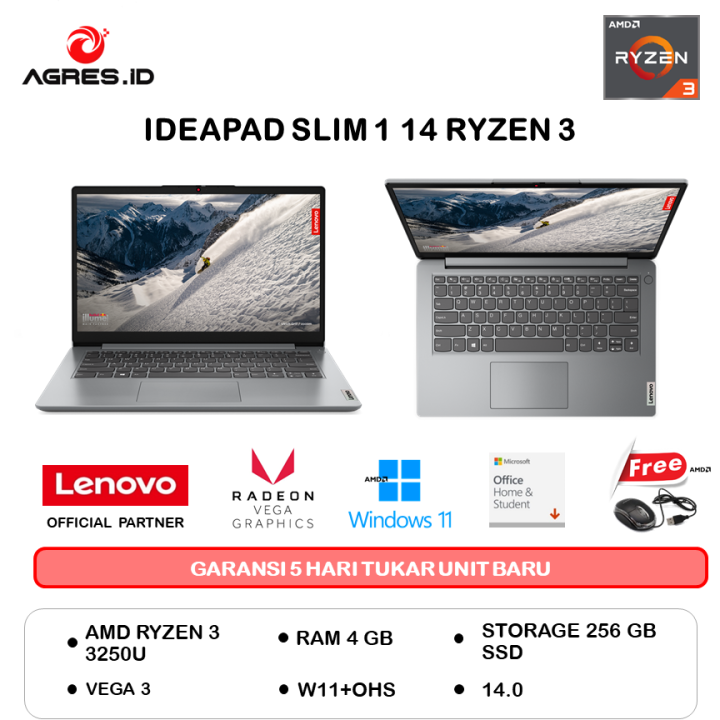 lenovo ideapad slim 1 14 ryzen 3 3250u