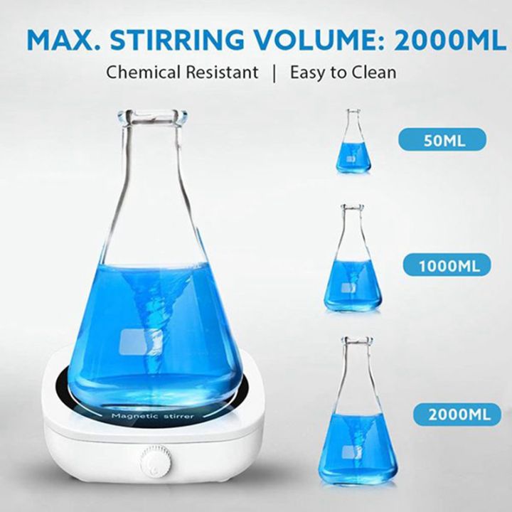 magnetic-stirrer-mini-lab-stir-mixer-portable-stirrer-plate-with-stir-bar-2l-2000rpm-for-laboratory