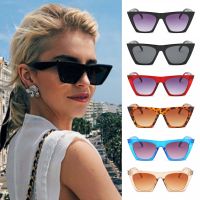 【cw】 Fashion Square Frame Sunglasses Trendy Style Design Luxury Man/Women Eye Sun Glasses Vintage UV400 Protection Eyewear