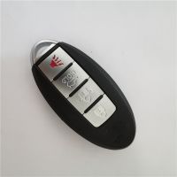 4 Buttons Car Smart Remote Key Fob Case Shell Fit for Nissan Altima Maxima 2012 2011 2010 2009 2008 2007