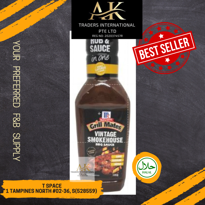 Mccormick Grill Mates Vintage Smokehouse Bbq Sauce 500g Lazada Singapore