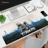 หนีจาก Tarkov Gamer Mouse Pad แผ่นรองเมาส์สำหรับเล่นเกม ซม. ขอบล็อคขนาดใหญ่ยางแป้นพิมพ์คอมพิวเตอร์แผ่นตารางสำหรับ Cs Go Lol