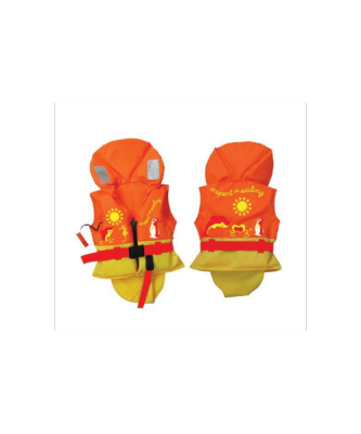 SuperSales - X1 ชิ้น - เสื้อชูชีพเด็ก ระดับพรีเมี่ยม รับน้ำหนักได้ 15-30 kg 00498-1 สีส้ม ส่งไว อย่ารอช้า -[ร้าน Hopngern shop จำหน่าย อุปกรณ์งานช่างอื่นๆ ราคาถูก ]