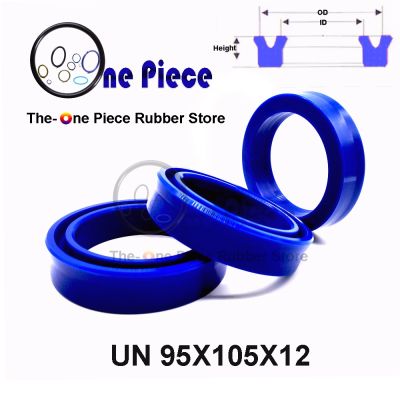 ✳❁✚ UN buffer 95X105X12 UCup 20pcs SEALS Hydraulic cylinder piston rod U-ring type single acting seal symmetrical polyurethane lip