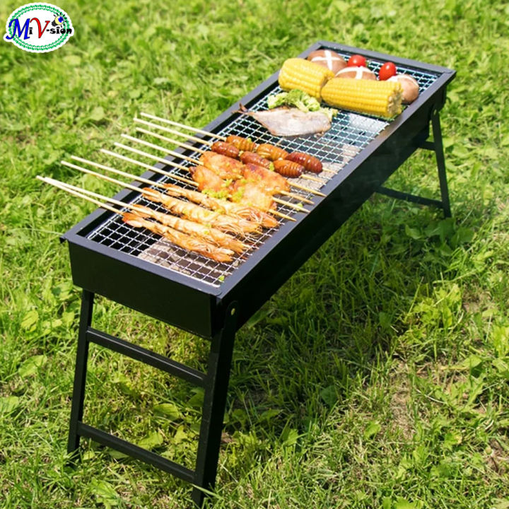 Portable Stainless Steel Barbecue Grill Pits Barbeque Grill (#003 ...