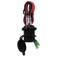 Motorcycle Dual USB Charger with Relay for Kawasaki Versys 650 1000 X300 X650 Ninja400 Ninja650