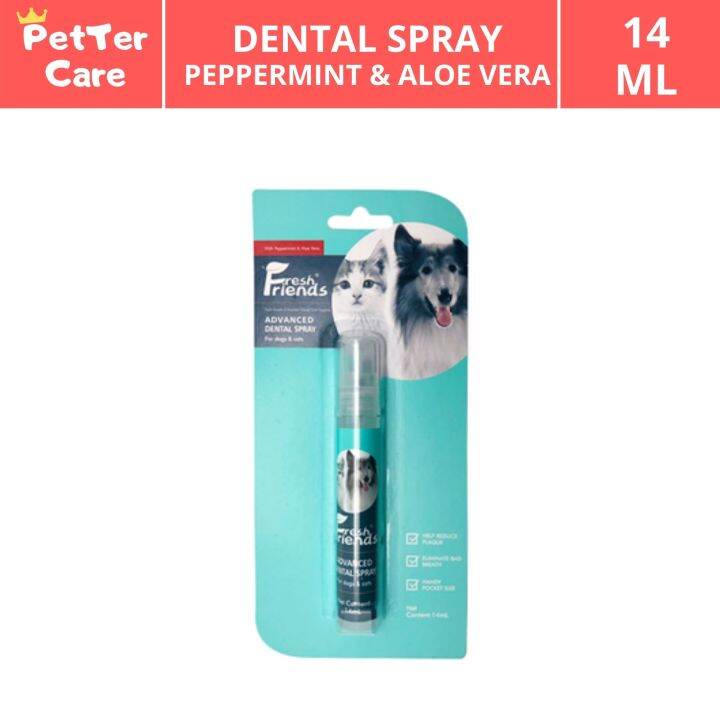 Fresh Friends Dental Breath Spray Breath Freshener Dog Spray 14ml