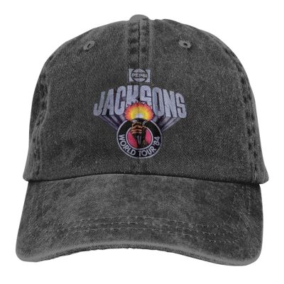 2023 New Fashion Korean Style Baseball Cap Jacksons World Victory Michael Jackson Pepsi Tour 1984 Vintage Distressed Personality Hat，Contact the seller for personalized customization of the logo