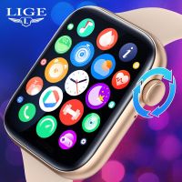 ✿ LIGE 2023 Watch For Women Smart Watch Lady Bluetooth Call Smartwatch Men Support 120 Sports Clock Music Playback Rotary Keys Box