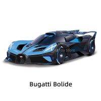 Bburago รถ1:43 Bugatti Bolide แบบคงที่ Mainan Mobil Balap หล่อตาย