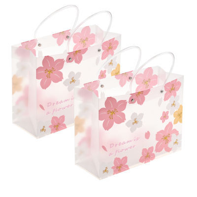 Clothing Bag Tote Bag Packaging Bag Handbag Shopping Bag Frosted Bag Portable Transparent Gift Bag