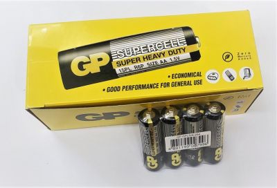 ถ่าน Gp Supercell AA 1.5V กล่อง 40 ก้อน ของใหม่