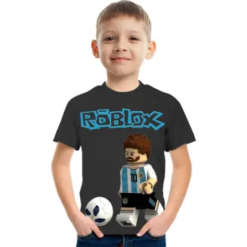Roblox T-Shirts - Roblox Cotton kids Clothing Tops Boys Short Sleeve T-shirt  AL2407 - ®Roblox Shop