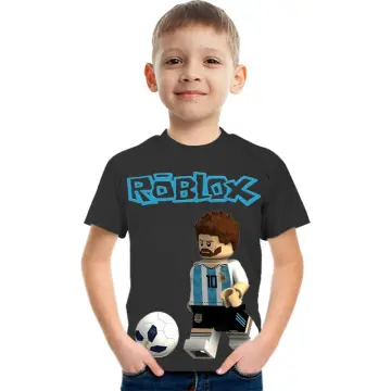 ROBLOX Children's Short Sleeve T-shirt Cotton Summer Children