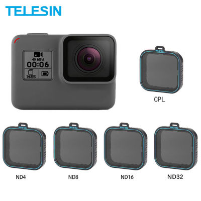 ESIN CPL Polarizing Polarizer ND4 ND8 ND16 ND32 Filters Action Camera Lens Filter Set for GoPro Hero 5 Hero 6 Hero 7 Black