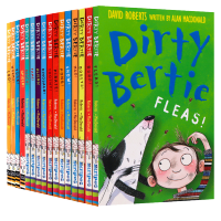 Dirty boy bodi series 16 dirty Bertie worms flies mud English original book childrens primary chapter bridge story book interesting growth story dirty little brother Alan MacDonald