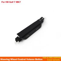 Car Stee Wheel Multi-Ftion Control Volume Up&amp;Down Decoration Cover Key Switch Button For VW Golf 7 MK7 VII