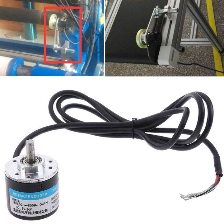 YIXINYIDE1999 2 Phase 6mm Shaft Game Steering Wheel for Arduino Displacement Measurement Rotary