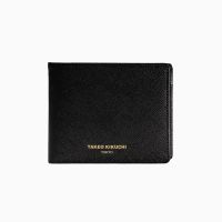 TAKEO KIKUCHI กระเป๋าสตางค์ใบสั้น WABI SABI SAFFIANO WALLET