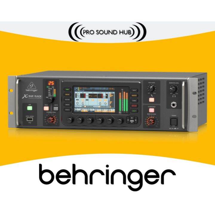 Behringer X32 Rack Mixer Digital X32 X 32 Rackmount 16 Channel 8 Out