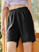 ✴✲☑ Aiden001 Summer Thin Loose Sports Five-Point Pants Womens Quick-Drying Running Yoga Fitness Shorts Breathable Outerwear Large Size Pants DS169