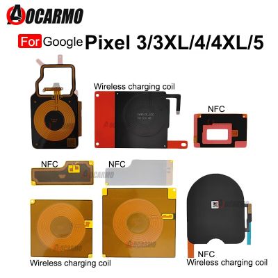สําหรับ Google Pixel 5 4 3 XL 4XL 3XL 3xl ชิปเหนี่ยวนําคอยล์ชาร์จแบบไร้สาย NFC โมดูล Flex Cable อะไหล่ทดแทน