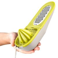 （HOT NEW） CitrusJuicerLemon Squeezer With Grater MultifunctionJuicer Squeezer Amp; Citrus ExtractorGarlic