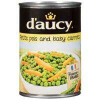 Pettis pois baby &amp; carrots 400g - Daucy