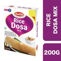 ?? (2 Pcs) Aachi Rice Dosa Mix (Indian Crispy Pancake) 200g ++ อาชิ ไรสโดซ่ามิกซ์ (แพนเค้กอินเดียอบกรอบ) 200 กรัม