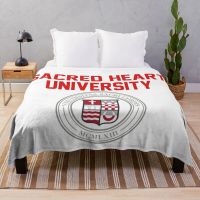 Ready Stock Sacred Heart University Throw Blanket Hair Blanket throw blanket for sofa Nap Blanket KidS Blanket