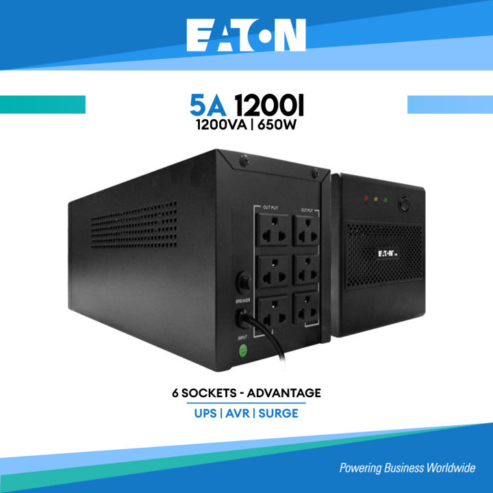 Eaton 1200VA650W Uninterruptible Power Supply, 5A1200INEMA, Advantage