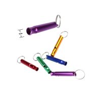 Metal Whistle Pendant Keychain Keyring Outdoor Camping Survival Whistles SAL99 Survival kits