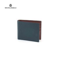 กระเป๋าสตางค์ minimal ผู้ชาย MICHELANGELO หนังแท้ Men Wallet รุ่น MW-001