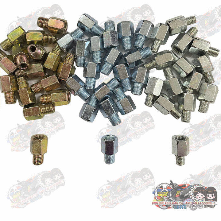 LJ Motorcycle side mirror extension adapter extension bolt for side