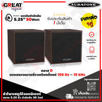 AURATONE C5A ลำโพงสตูดิโอมอนิเตอร์ Full-range ขนาด 5.25 นิ้ว กำลังขับ 30 วัตต์ คลาส D ที่ออกแบบมาเป็นพิเศษเพื่อการสร้างเสียงที่คมชัด (ราคาต่อ 1 คู่)