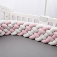 6-Share id Crib Bumper Knot Pillow Cushion Bumper for Crib Protector Cot Bumper Room Decor