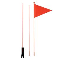 MTB Road Bike Bicycle Safety Flag Children Bike Safety Triangular Flag With Mounting Bracket For Boys Girls Cycling Accessories