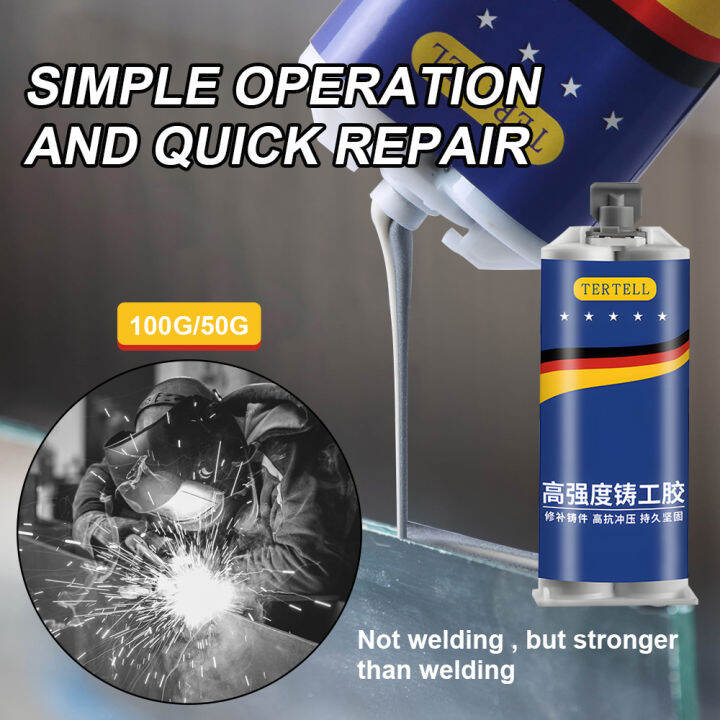 Foundry Glue AB Glue Stainless Steel Copper Aluminum Leak Sealing